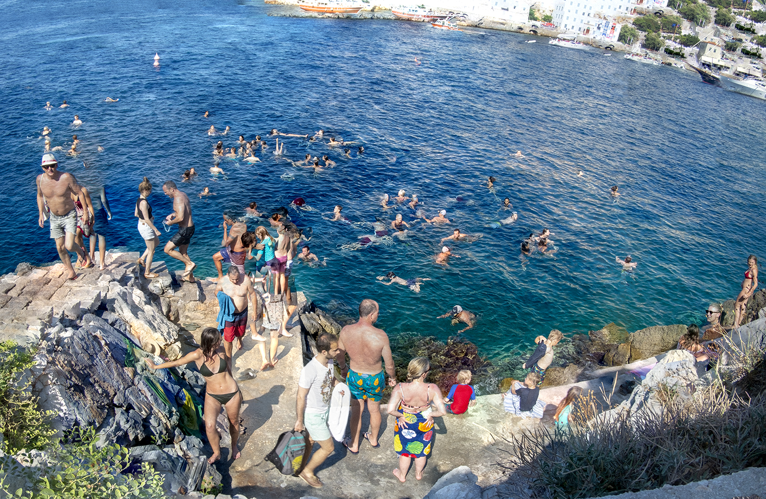 Spilia Beach Bar, Hydra