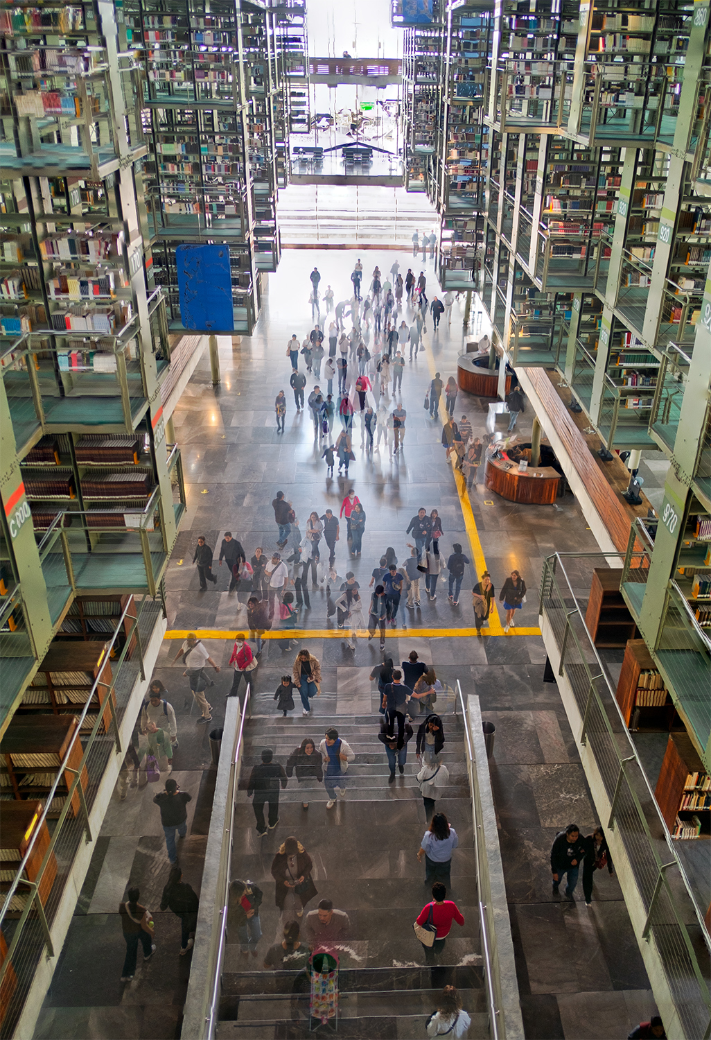 Biblioteca Vasconcelos, Mexico City.