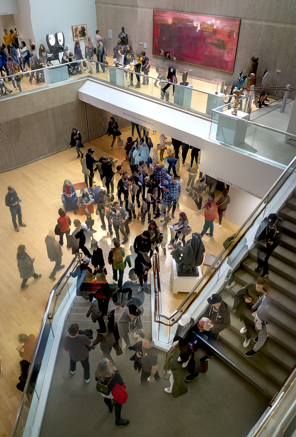 Museum stairs