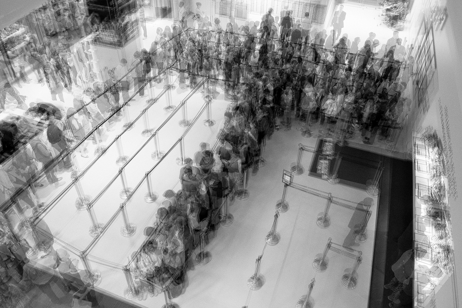 Queuing at TIFF Lightbox, Toronto, 2014 